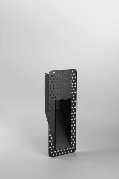 FAN INC-YUREI-NER Vestavné svítidlo Yurei (černé, ocel+hliník) 238 x 91 mm - FANEUROPE