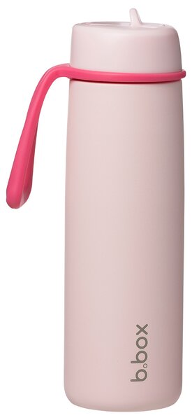 Nerezová termolahev s brčkem, 690ml ,b.box, pink paradise
