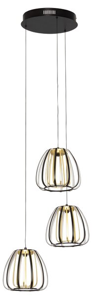 ZÁVĚSNÉ LED SVÍTIDLO, 49/23/150 cm Novel - Závěsná světla