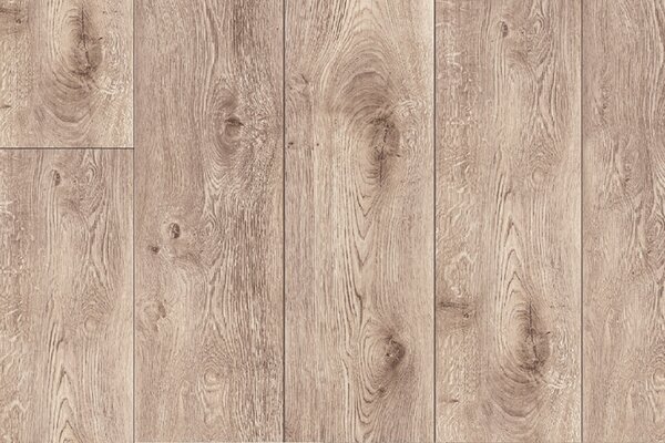 Beauflor, PVC podlaha - lino Texalino Supreme 697 D Texas Oak - dub, na míru, šíře 5m, hnědá, filc, chodba / předsíň