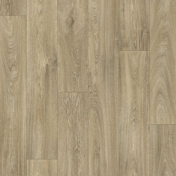 Beauflor, PVC podlaha - lino Quintex Havanna Oak 699L - dub, na míru, šíře 4m,5m, hnědá, filc, chodba / předsíň
