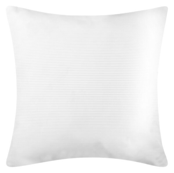 DARRÉ Saténové povlečení Pruh 2mm - bílá Velikost: 140 x 200 + 70 x 90