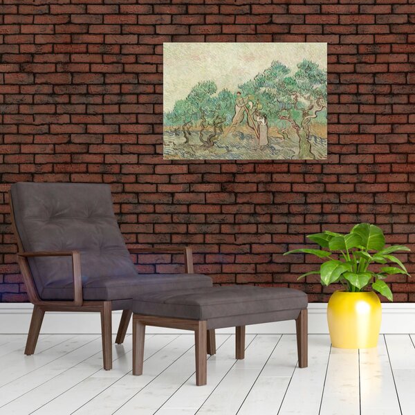 Obraz - Vincent van Gogh, The Olive Orchard, reprodukce (70x50 cm)