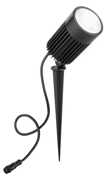 FAN LED-HAYDON-30 LED reflektor Haydon černý, 30 W, CCT 3000/4000/6500 K, IP67, s kolíkem - FANEUROPE