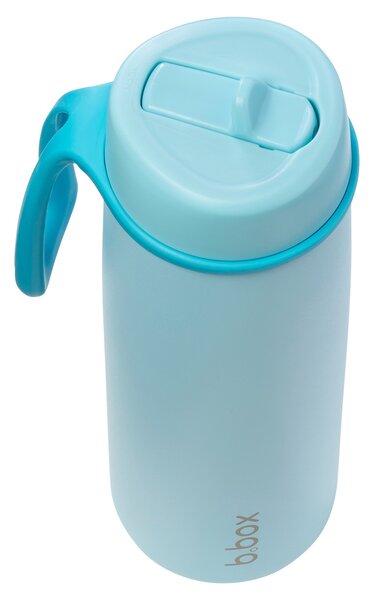 Nerezová termolahev s brčkem, 690ml ,b.box, lagoon