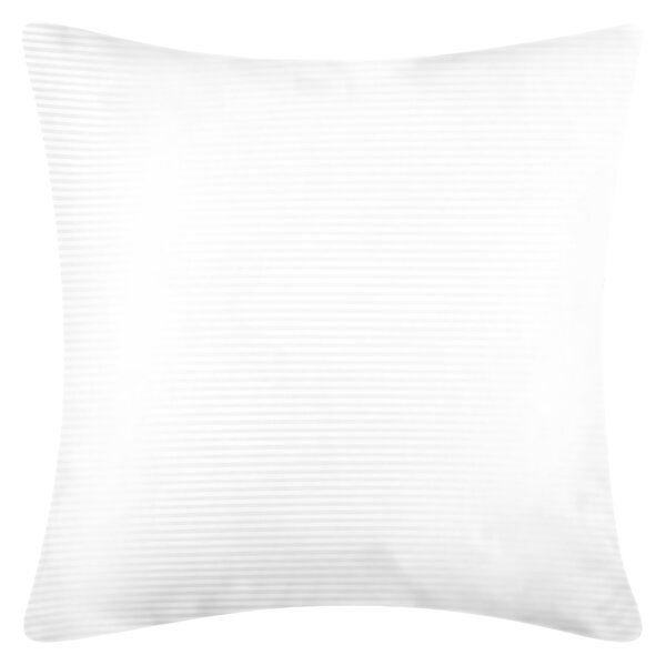 DARRÉ Saténové povlečení Pruh 4mm - bílá Velikost: 140 x 200 + 70 x 90