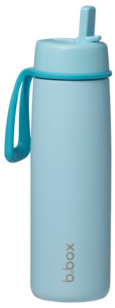 Nerezová termolahev s brčkem, 690ml ,b.box, lagoon