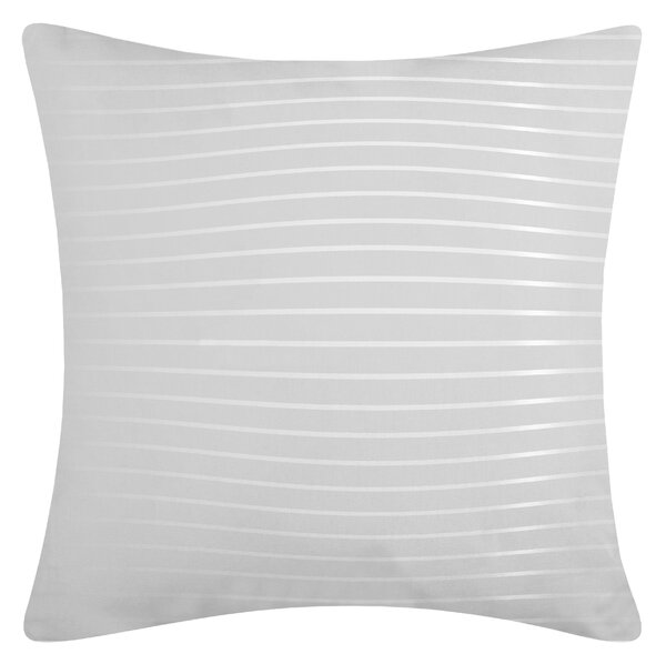 DARRÉ Saténové povlečení Pruh 6/24mm - šedá Velikost: 140 x 200 + 70 x 90