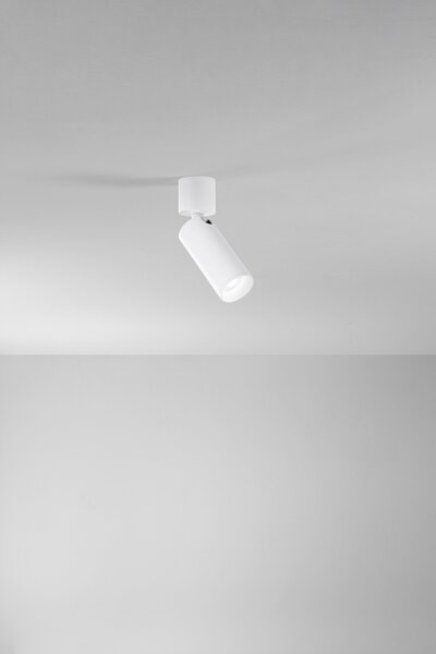 FAN SPOT-PLAUTO-1-BCO LED spot Plauto (bílý, ocel + hliník) 1 x GU10 - FANEUROPE