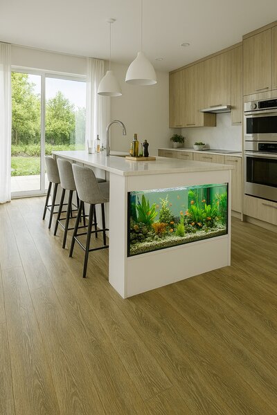 IVC Commercial, PVC podlaha - lino Logitex Ultimate 55 Stockholm T42, na míru, šíře 2m,4m, hnědá, filc, chodba / předsíň