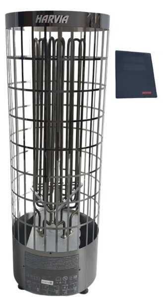 Harvia Cilindro PC70XE saunová kamna Steel