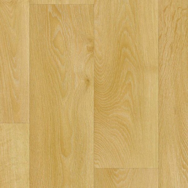 Lentex, PVC podlaha - lino Flexar PUR 634-08, na míru, šíře 2m,4m, žlutá, bez podkladu, kancelář