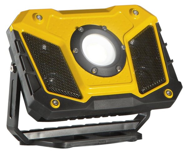 FAN LED-BULL-15DJ Přenosné LED svítidlo, 15 W, 1200 lm, dobíjecí, baterie 3,7 V 6600 mAh, reproduktor, stmívač, nabíjení USB‑C - FANEUROPE