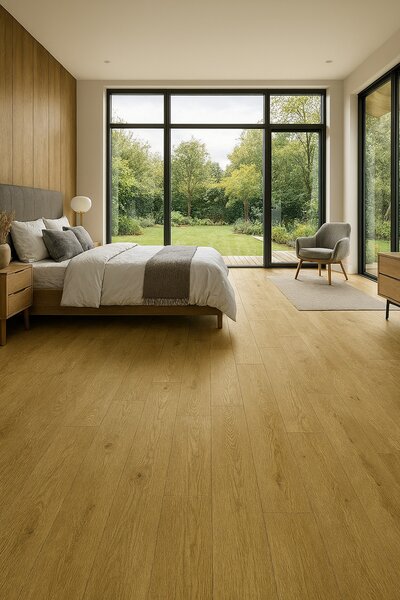 Lentex, PVC podlaha - lino Traffic 50 633-08 Jackson, na míru, šíře 2m,3m,4m, hnědá, bez podkladu, chodba / předsíň