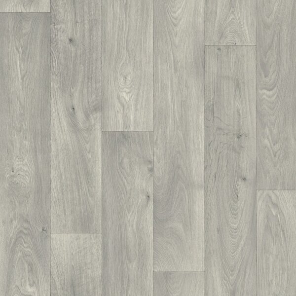 Beaulieu International Group, PVC podlaha - lino Master X Premium 3809, na míru, šíře 2m,4m, šedá, bez podkladu, chodba / předsíň