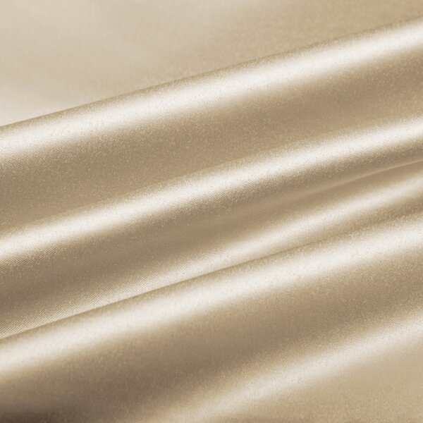 Biante Saténový závěs LUX-054 Latte 140x140 cm