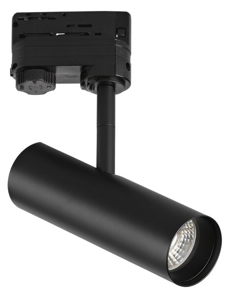 FAN LED-ROCKET-NER 3‑fázový systém LED ROCKET černá 7 W 3000-4000 K pr. 50x165 mm - FANEUROPE