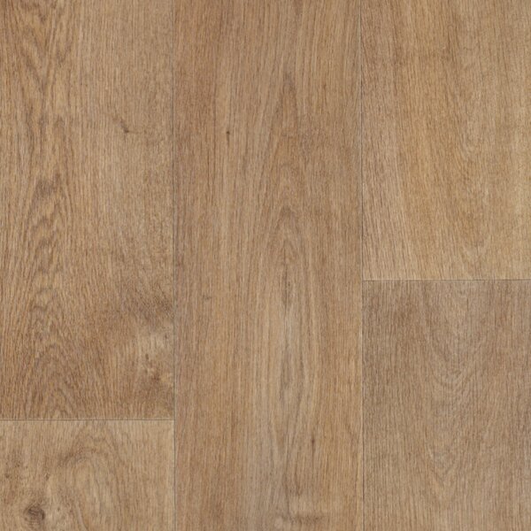 Gerflor, PVC podlaha - lino Flexar Nerok 0492 Timber Cabana, na míru, šíře 2m,4m, hnědá, bez podkladu, chodba / předsíň