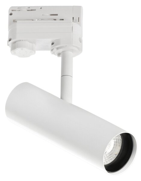 FAN LED-ROCKET-BCO 3‑fázový systém LED ROCKET bílá 7 W 3000-4000 K pr. 50x165 mm - FANEUROPE