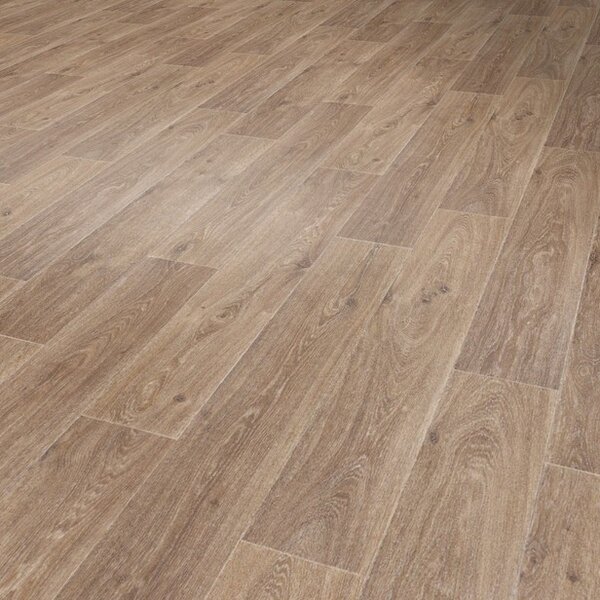 Gerflor, PVC podlaha - lino Flexar Nerok 0476 Noma Miel, na míru, šíře 2m,4m, hnědá, bez podkladu, chodba / předsíň