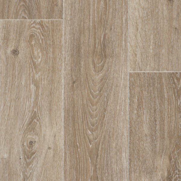 Gerflor, PVC podlaha - lino Flexar Nerok 0476 Noma Miel, na míru, šíře 2m,4m, hnědá, bez podkladu, chodba / předsíň