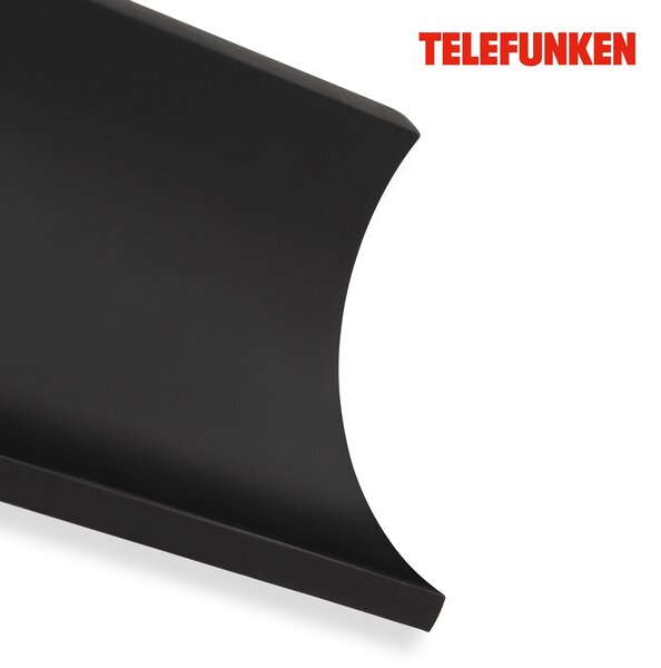 TF 312805TF TELEFUNKEN LED venkovní svítidlo 19,7 cm 2x6W 600lm černá - BRILONER