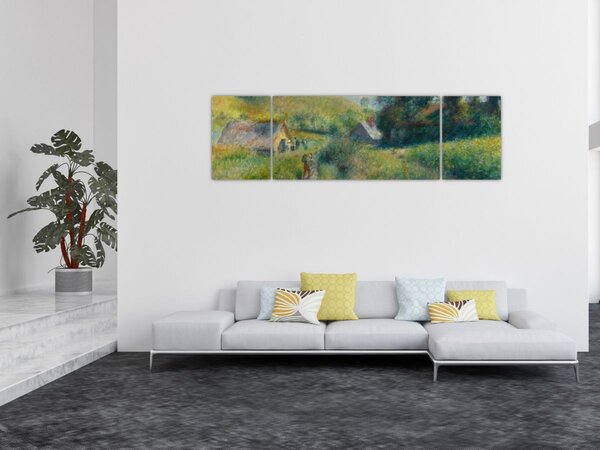 Obraz - Auguste Renoir, The Mussel Harvest, reprodukce (170x50 cm)