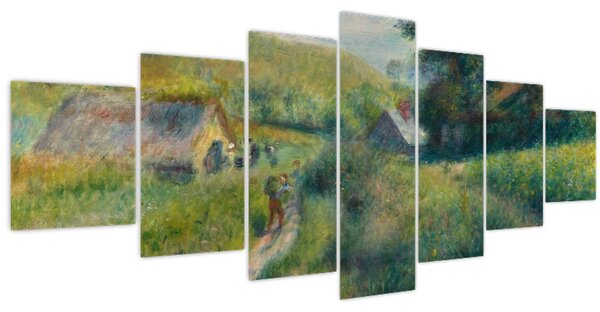 Obraz - Auguste Renoir, The Mussel Harvest, reprodukce (210x100 cm)