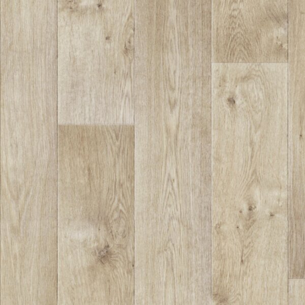Gerflor, PVC podlaha - lino Flexar Nerok 0720 Timber Clear, na míru, šíře 2m,4m, hnědá, bez podkladu, chodba / předsíň