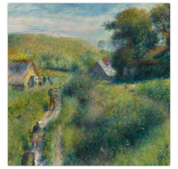 Obraz - Auguste Renoir, The Mussel Harvest, reprodukce (30x30 cm)