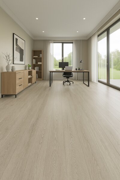Gerflor, PVC podlaha - lino Flexar Nerok 2244 Newport Clear, na míru, šíře 2m,4m, šedá, bez podkladu, chodba / předsíň
