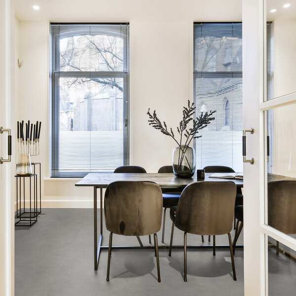 Gerflor, PVC podlaha - lino Flexar Nerok 2152 Shade Grey, na míru, šíře 2m,4m, šedá, bez podkladu, chodba / předsíň