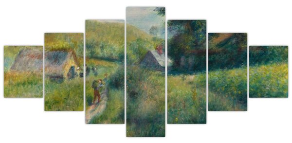 Obraz - Auguste Renoir, The Mussel Harvest, reprodukce (210x100 cm)