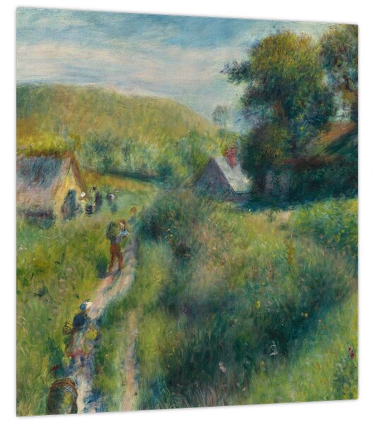 Obraz - Auguste Renoir, The Mussel Harvest, reprodukce (30x30 cm)
