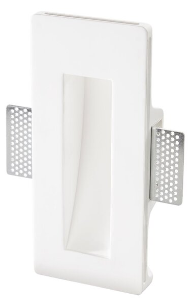 FAN I-ARIEL-QL1 Zápustné svítidlo Ariel A Parete, bílé, 1 x GU10 Mini, 11 x 24,5 x 5,5 cm - FANEUROPE