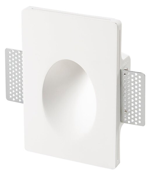 FAN I-ARIEL-RM1 Zápustné svítidlo Ariel A Parete, bílé, 1 x GU10 Mini, 12 x 18 x 5,5 cm - FANEUROPE