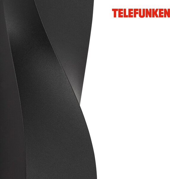 TF 312705TF TELEFUNKEN LED venkovní svítidlo 26 cm 2x5,5W 550lm černá - BRILONER