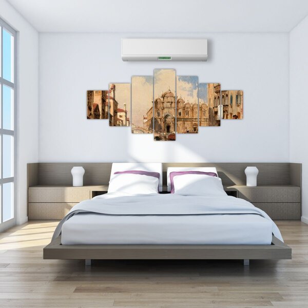 Obraz - Jules-Romain Joyant, The Scuola di San Marco, Venice, reprodukce (210x100 cm)