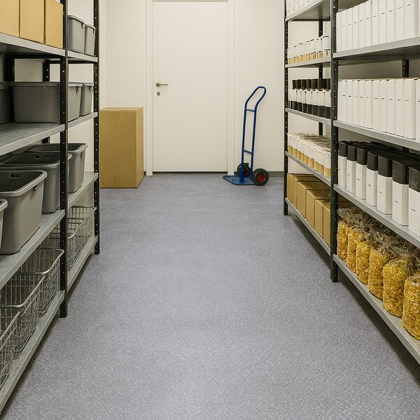 Gerflor, PVC podlaha - lino Flexar Nerok 2253 Brooklyn Silver, na míru, šíře 2m,4m, šedá, bez podkladu, chodba / předsíň