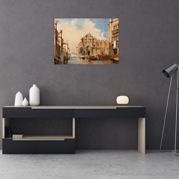 Obraz - Jules-Romain Joyant, The Scuola di San Marco, Venice, reprodukce (70x50 cm)
