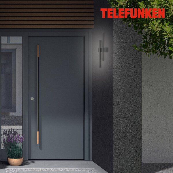 TF 313205TF TELEFUNKEN LED venkovní svítidlo 47 cm 2x8W 780lm černá - BRILONER