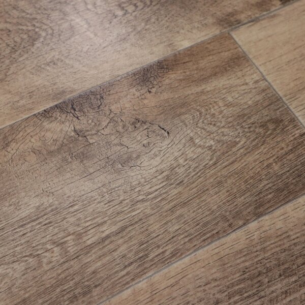 Gerflor, PVC podlaha - lino AladinTex Home 1150 Cajou, na míru, šíře 4m, hnědá, bez podkladu, ložnice