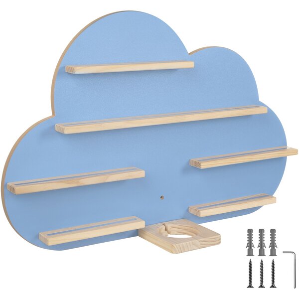 Tectake Police MyLittleStory Cloud pro až 28 Tonies - modrá