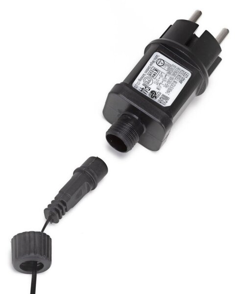 LED světelná koule 42,5cm 112LED IP44 teplá bílá + záblesky