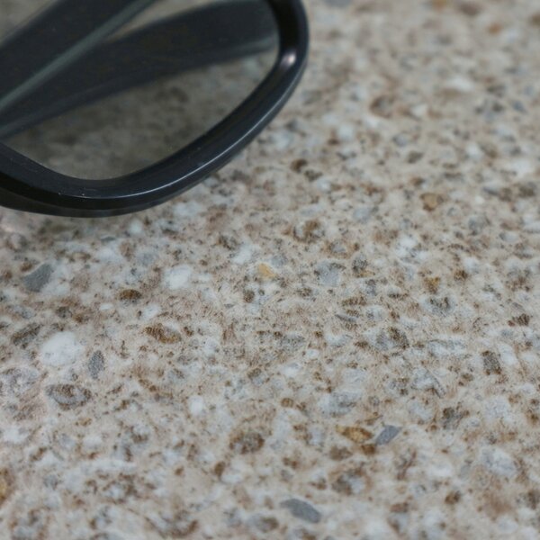Gerflor, PVC podlaha - lino AladinTex Home 0711 Gravel, na míru, šíře 4m, béžová, bez podkladu, ložnice