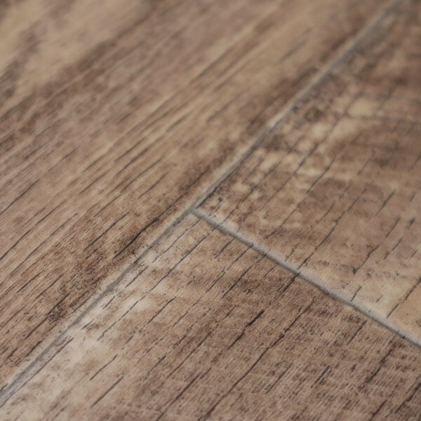 Gerflor, PVC podlaha - lino AladinTex Home 1150 Cajou, na míru, šíře 4m, hnědá, bez podkladu, ložnice