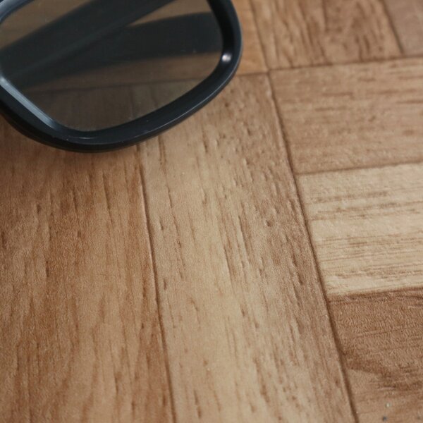 Gerflor, PVC podlaha - lino AladinTex Home 0025 Ardentes, na míru, šíře 4m, hnědá, bez podkladu, ložnice