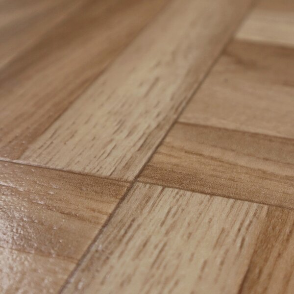 Gerflor, PVC podlaha - lino AladinTex Home 0025 Ardentes, na míru, šíře 4m, hnědá, bez podkladu, ložnice