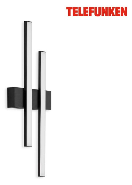 TF 313005TF TELEFUNKEN LED venkovní svítidlo 47 cm 2x8W 960lm černá - BRILONER