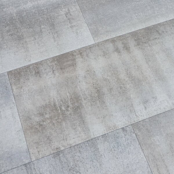 Gerflor, PVC podlaha - lino AladinTex Plus 2130 Nice Stone, na míru, šíře 4m, šedá, filc, chodba / předsíň
